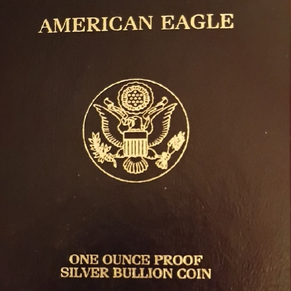 1997 Silver American Eagle Dollar Ultra-Cameo Proof Ms-70 - Picture 6 of 9